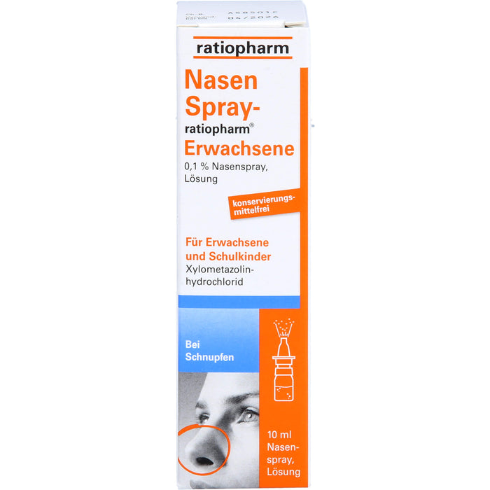 NasenSpray-ratiopharm Erwachsene, 10 ml Lösung