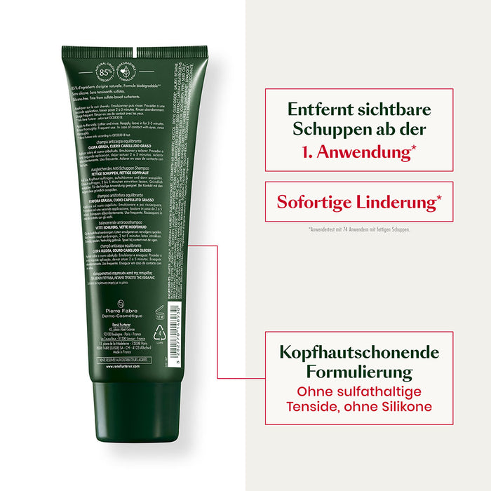 René Furterer NEOPUR Ausgleichendes Anti-Schuppen Shampoo für trockene Schuppen & Kopfhaut - bei Schuppen, 150 ml Shampoo