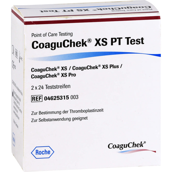 CoaguChek XS PT Test, 2X24 St TTR