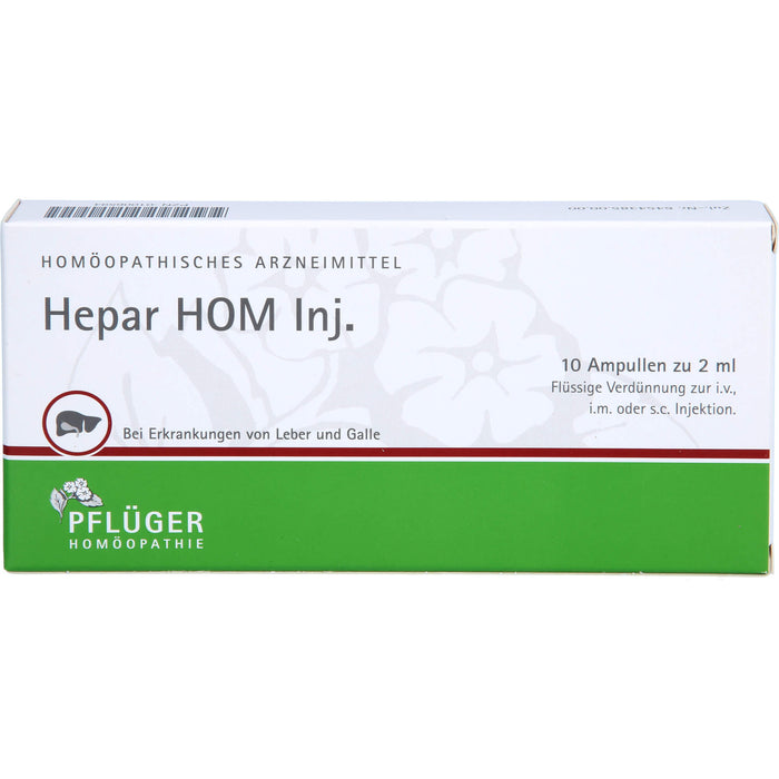 Hepar HOM Inj. Amp., 10X2 ml AMP