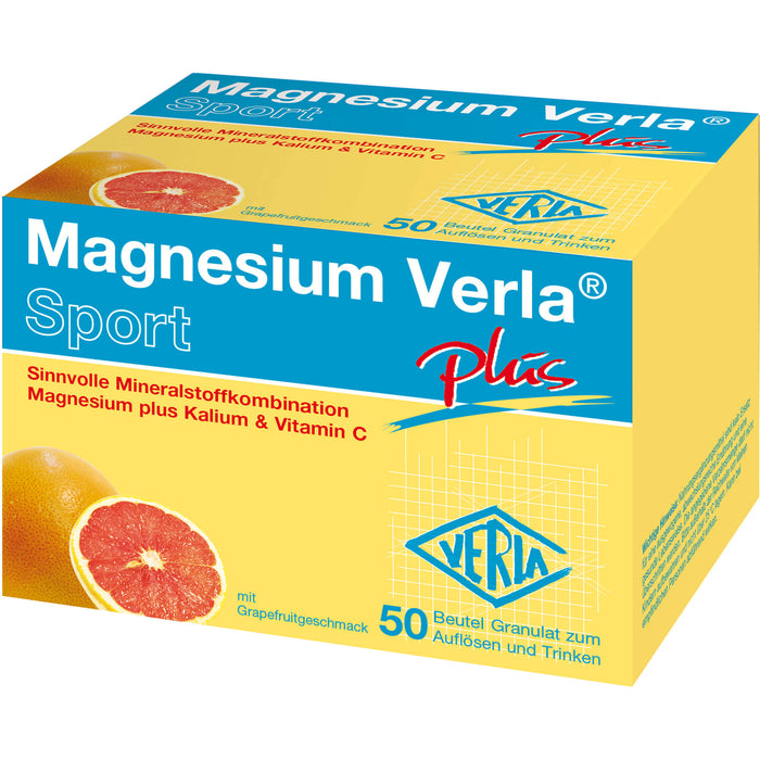 Magnesium Verla plus Sport Granulat, 50 pcs. Sachets