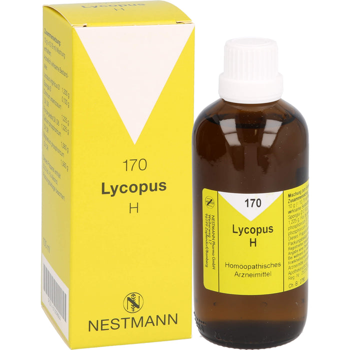 Lycopus H Nr. 170 Nestmann Tropf., 100 ml TRO