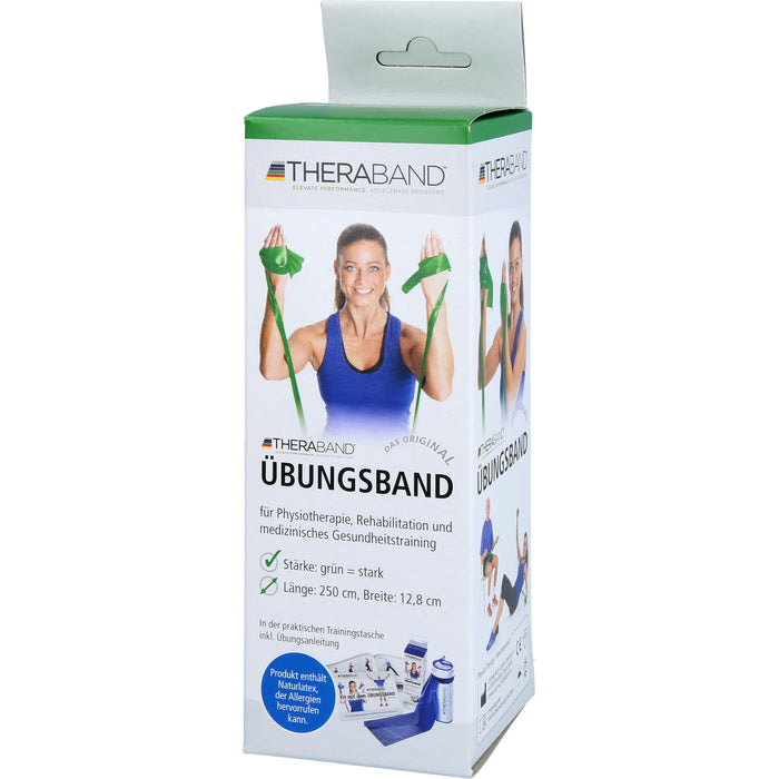 THERABAND Übungsband 2,5 m stark grün, 1 pc Paquet