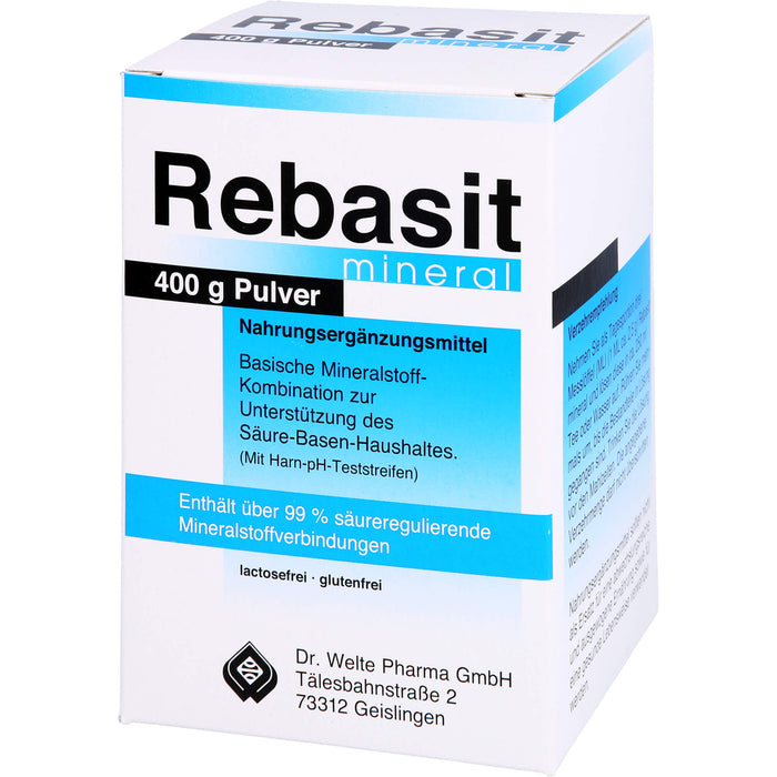 Rebasit mineral Pulver, 400 g Poudre