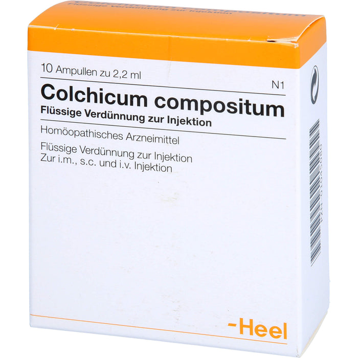 Colchicum compositum Heel flüssige Verdünnung, 10 pcs. Ampoules