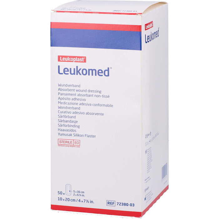 Leukomed Wundverband 10 x 20 cm, 50 pcs. Patch