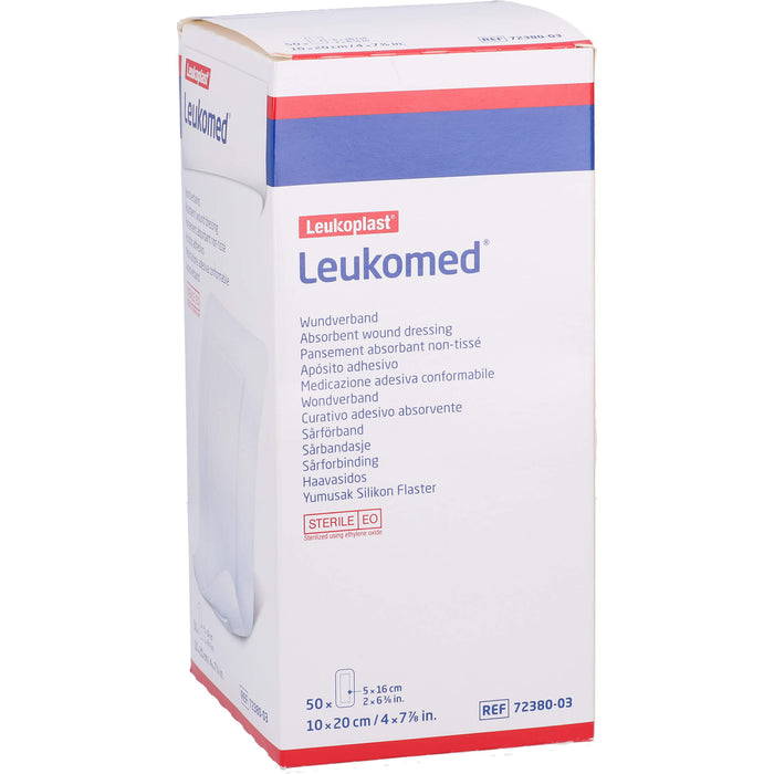 Leukomed Wundverband 10 x 20 cm, 50 pcs. Patch