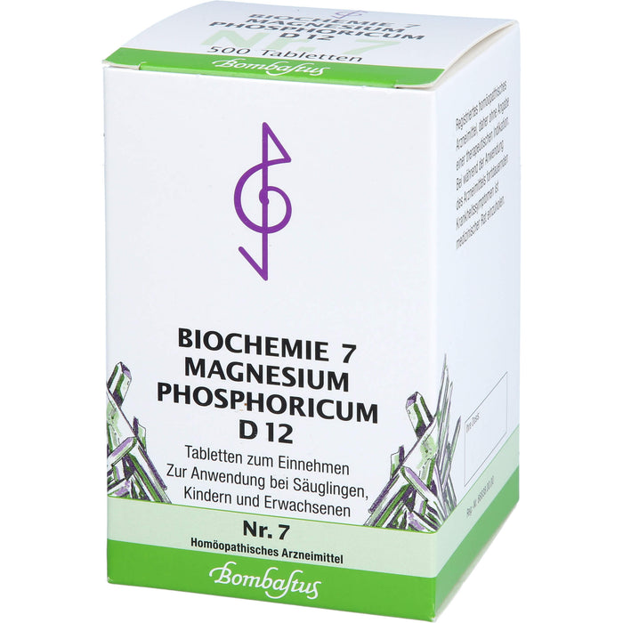 Biochemie 7 Magnesium phosphoricum Bombastus D12 Tbl., 500 pcs. Tablets