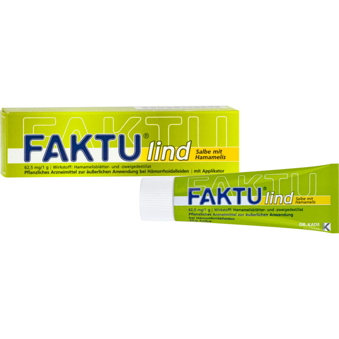 FAKTU lind Salbe mit Hamamelis, 25 g Onguent