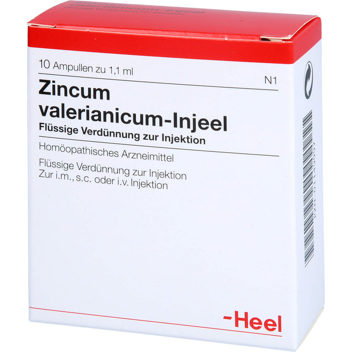 Zincum valerianicum Injeel flüssige Verdünnung, 10 pcs. Ampoules