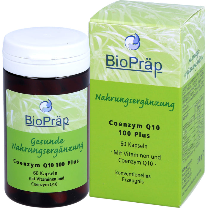 BioPräp Coenzym Q10 100 plus Kapseln, 60 St. Kapseln