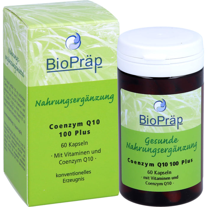 BioPräp Coenzym Q10 100 plus Kapseln, 60 St. Kapseln