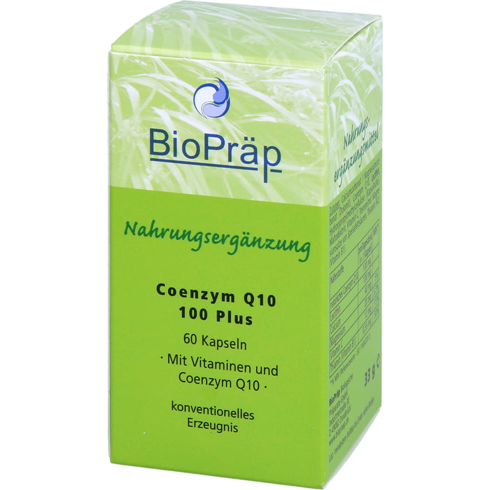 BioPräp Coenzym Q10 100 plus Kapseln, 60 pc Capsules