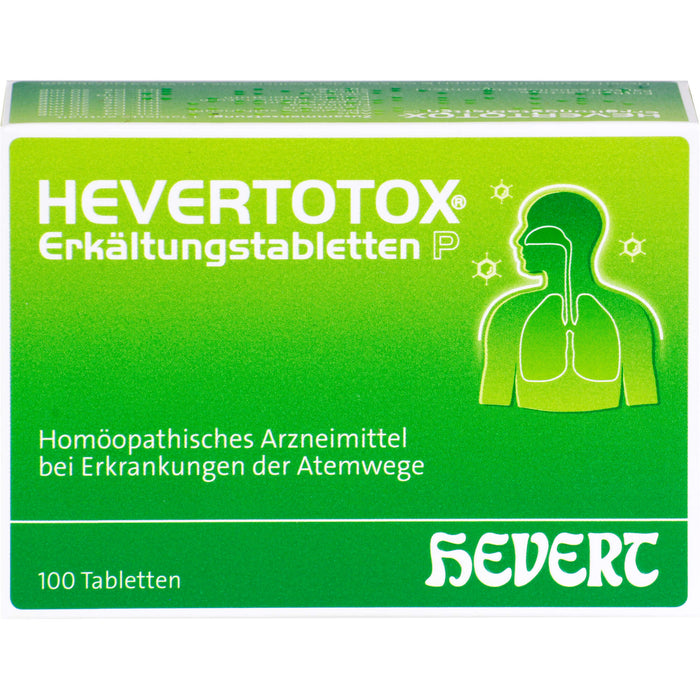 Hevertotox Erkaeltungs P, 100 pcs. Tablets