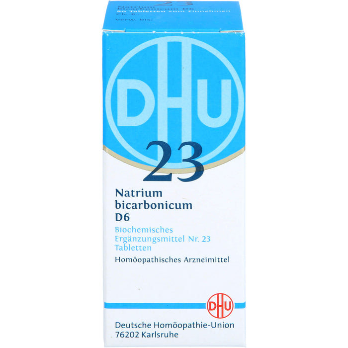 DHU Schüßler-Salz Nr. 23 Natrium bicarbonicum D6 Tabletten, 80 pc Tablettes