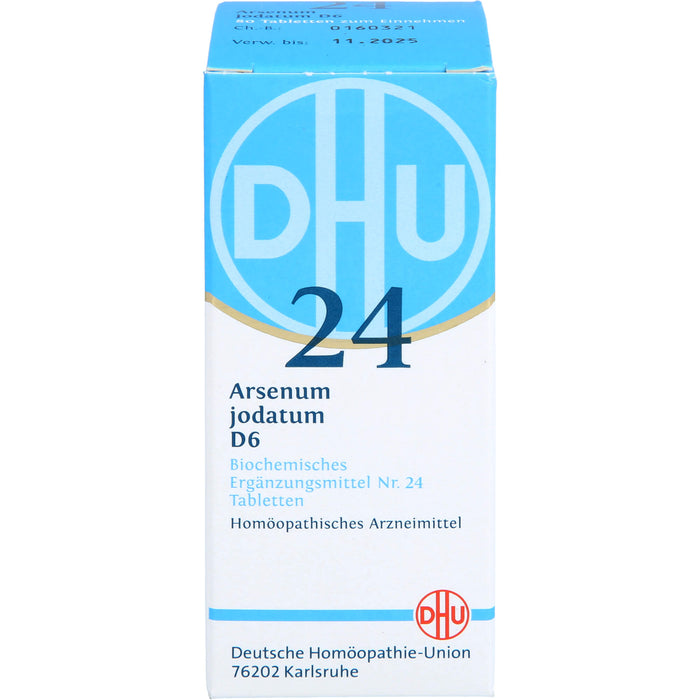 DHU Schüßler-Salz Nr. 24 Arsenum jodatum D6 Tabletten, 80 St. Tabletten