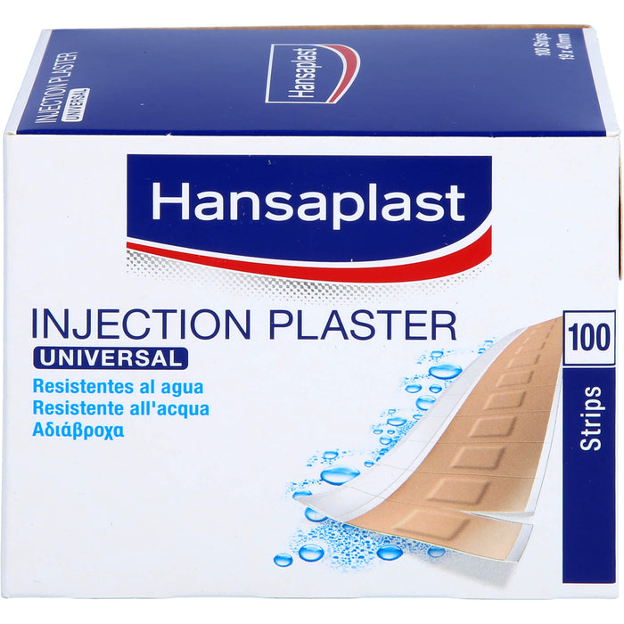 Hansaplast Injection Plaster Universal Injektionspflaster Wasser abweisend, 100 pc Pansement