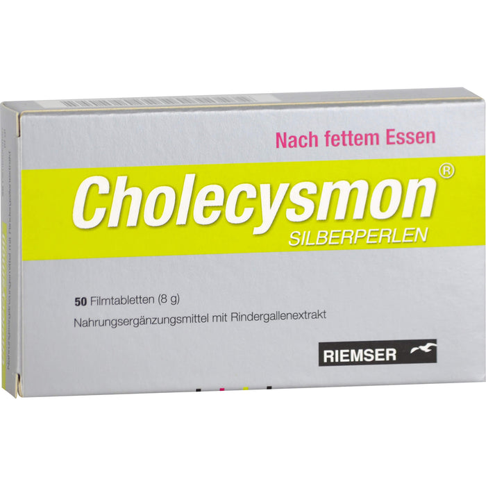 Cholecysmon Silberperlen, 50 pc Tablettes