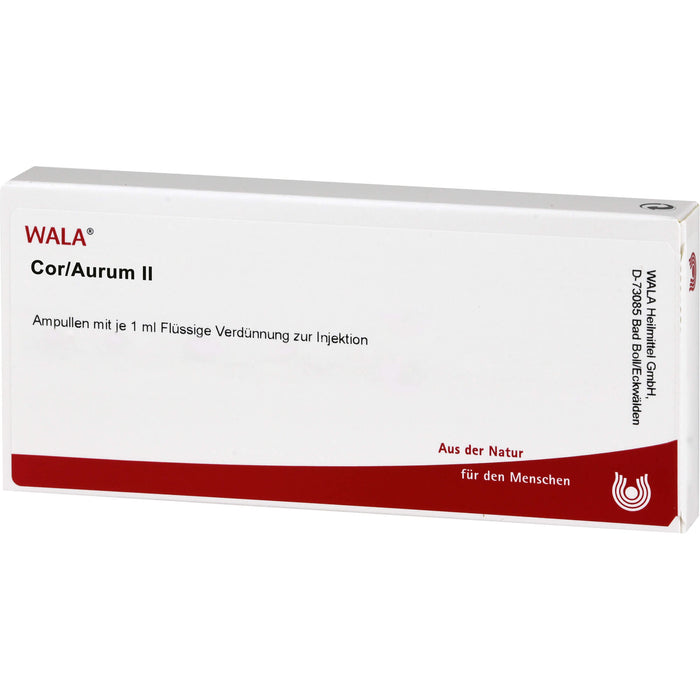 Cor/Aurum II Wala Ampullen, 10X1 ml AMP