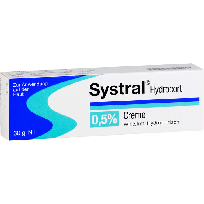 Systral Hydrocort 0.5% Creme bei allergischen & entzündlichen Hauterkrankungen, 30 g Crème