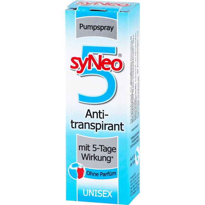 syNeo 5 Antitranspirant Pumpspray, 30 ml Solution