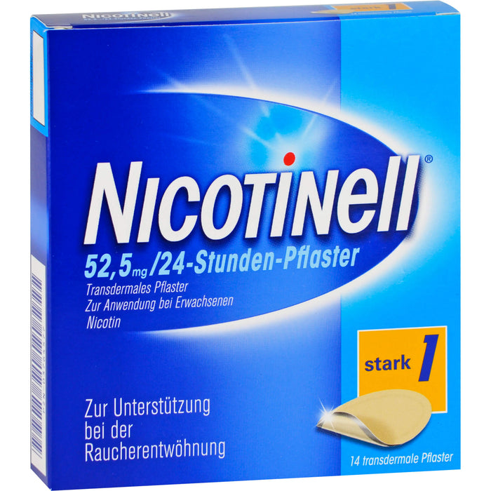 Nicotinell 21 mg / 24-Stunden-Pflaster Reimport EurimPharm, 14 pcs. Patch