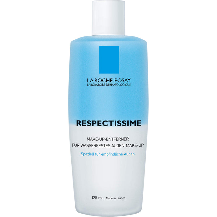 La Roche-Posay Respectissime Make-Up-Entferner für wasserfestes Augen-Make-Up, 125 ml Lotion