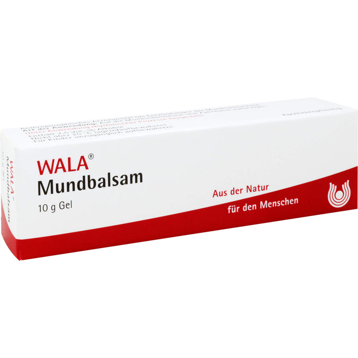 WALA Mundbalsam Gel bei Entzündungen der Mundschleimhaut, 10 g Gel