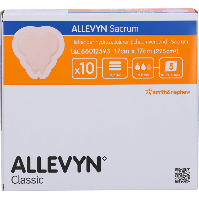 Allevyn Sacrum klein steriler Wundverband, 10 St VER