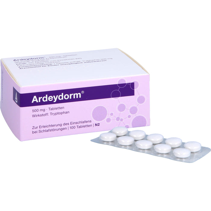 Ardeydorm Tabletten bei Schlafstörungen, 100 pc Tablettes