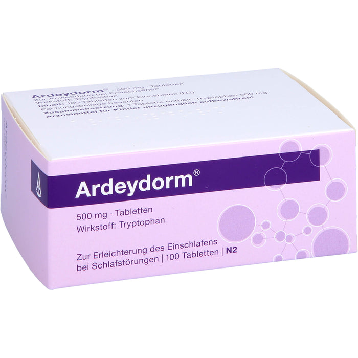 Ardeydorm Tabletten bei Schlafstörungen, 100 pc Tablettes