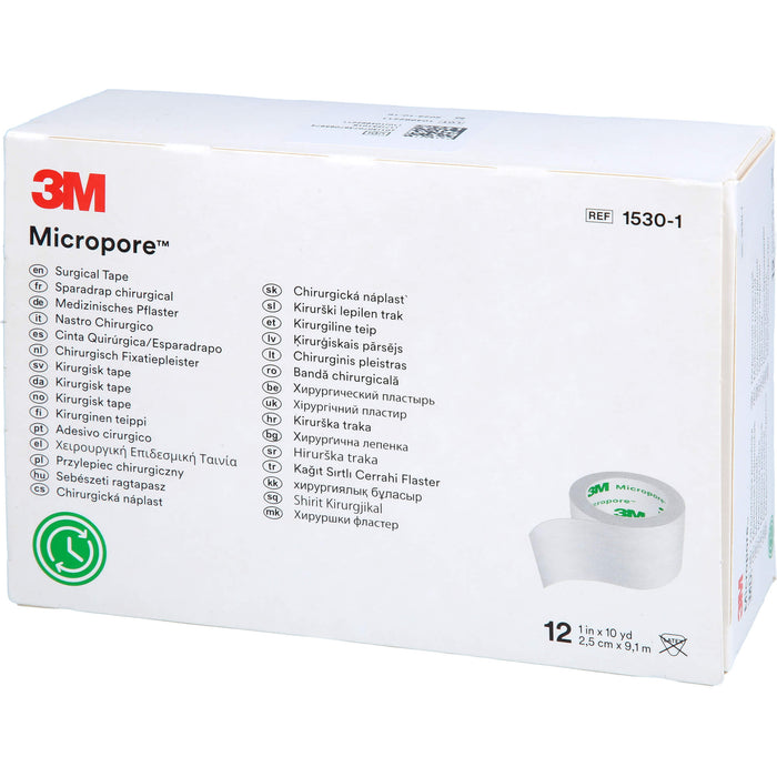 MICROPORE WEI 9,10MX2,50CM, 12 St PFL