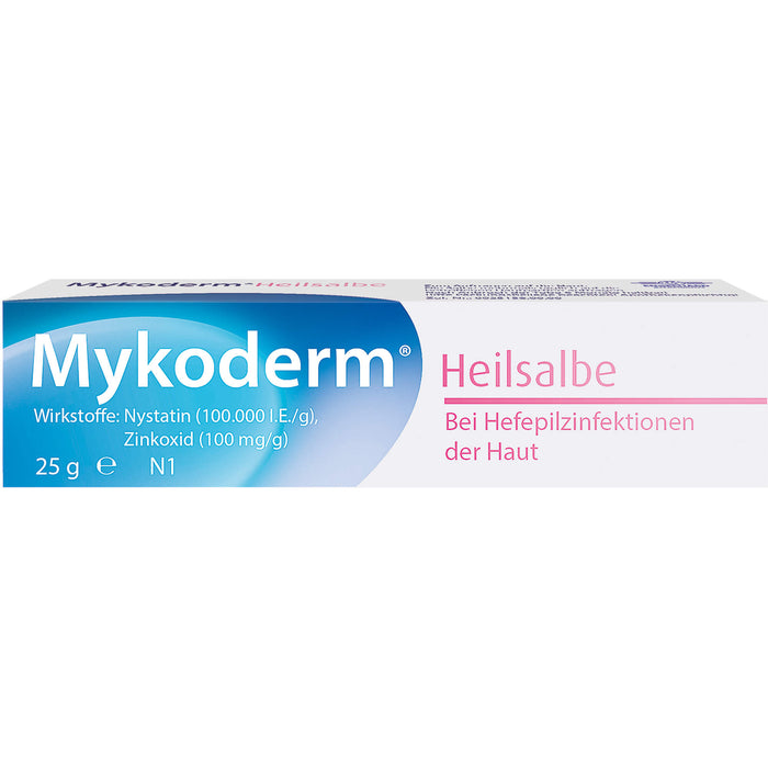 Mykoderm Heilsalbe bei Hefepilzinfektionen der Haut, 25 g Onguent