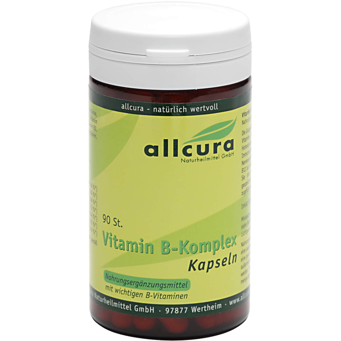 allcura Vitamin B-Komplex Kapseln, 90 pcs. Capsules