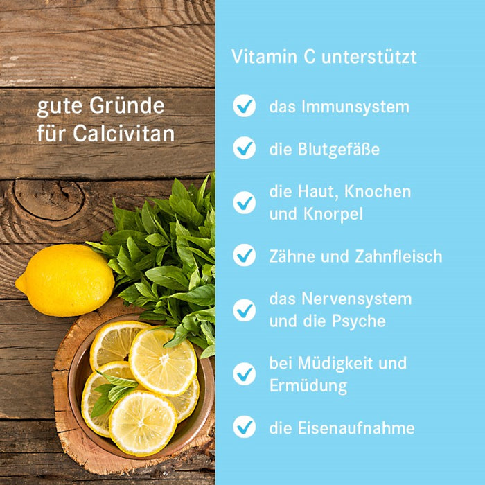 Calcivitan - Pascoe Vital Tabletten für gesunde Knochen, 100 St. Tabletten