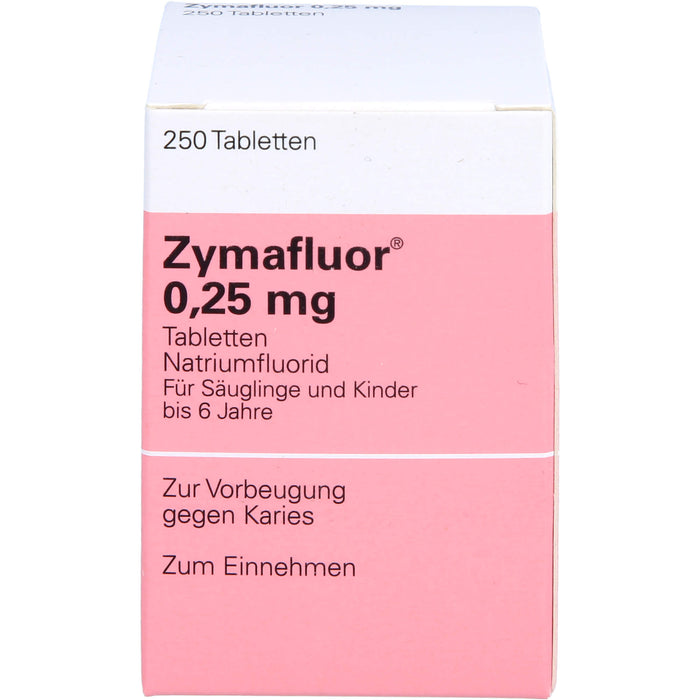 Zymafluor 0,25 mg Tabletten, 250 St. Tabletten