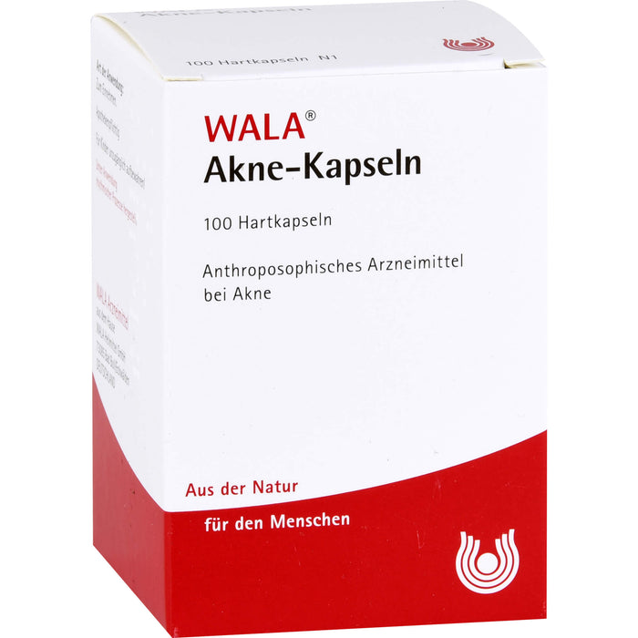 WALA Akne-Kapseln, 100 pcs. Capsules