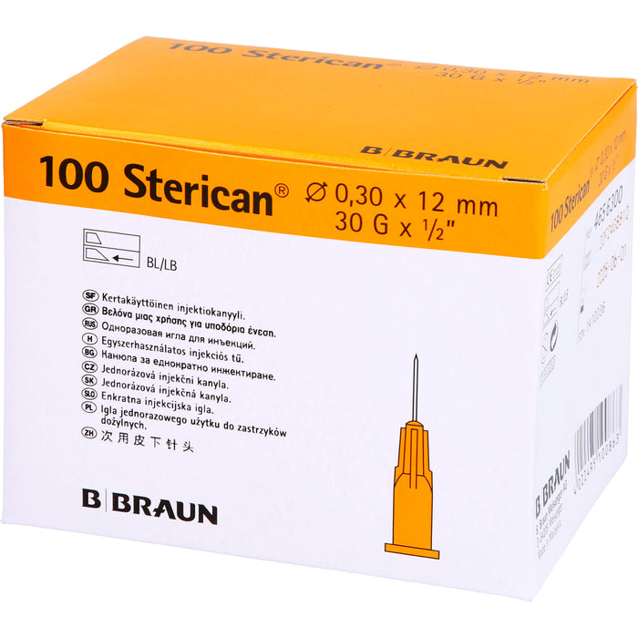 Sterican G30 0,30x12mm, 100 St KAN