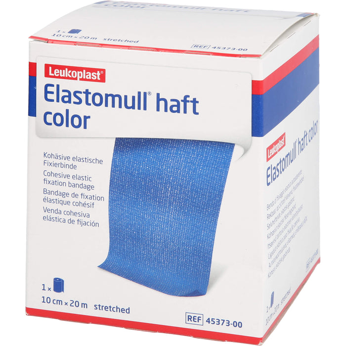 ELASTOMULL HAFT 20MX10CM color blau, 1 St BIN