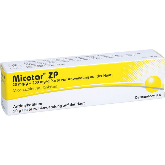 Micotar ZP Paste bei Hefepilzerkrankungen, 50 g Crème