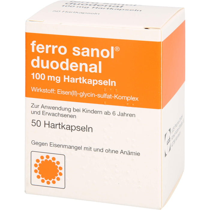 ferro sanol duodenal Kapseln gegen Eisenmangel, 50 pcs. Capsules