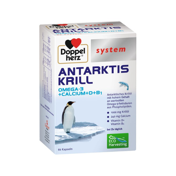 Doppelherz System Antarktis Krill Kapseln, 60 St. Kapseln