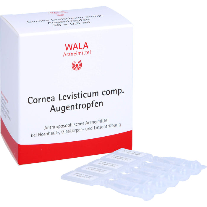 WALA Cornea/Levisticum comp. Augentropfen, 30 pc Pipettes à dose unique