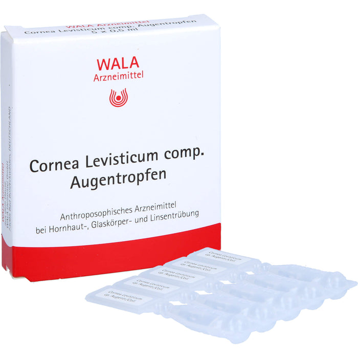 WALA Cornea/Levisticum comp. Augentropfen, 5 pc Pipettes à dose unique