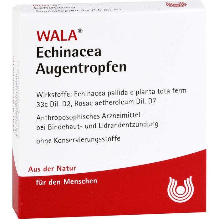 Echinacea Augentropfen Wala, 5 St. Einzeldosispipetten