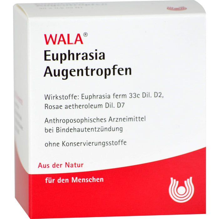 WALA Euphrasia Augentropfen, 30 pc Pipettes à dose unique