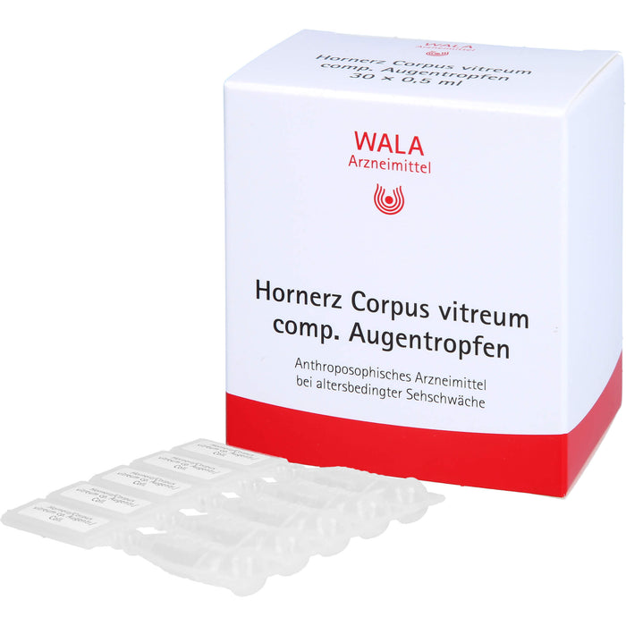 WALA Hornerz corpus vitreum comp. Augentropfen, 30 St. Lösung