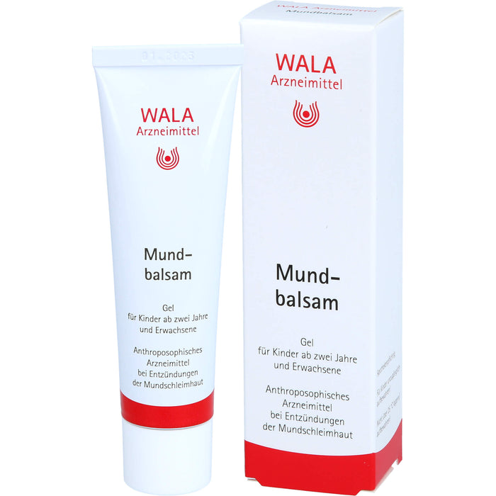 WALA Mundbalsam Gel bei Entzündungen der Mundschleimhaut, 30 g Gel