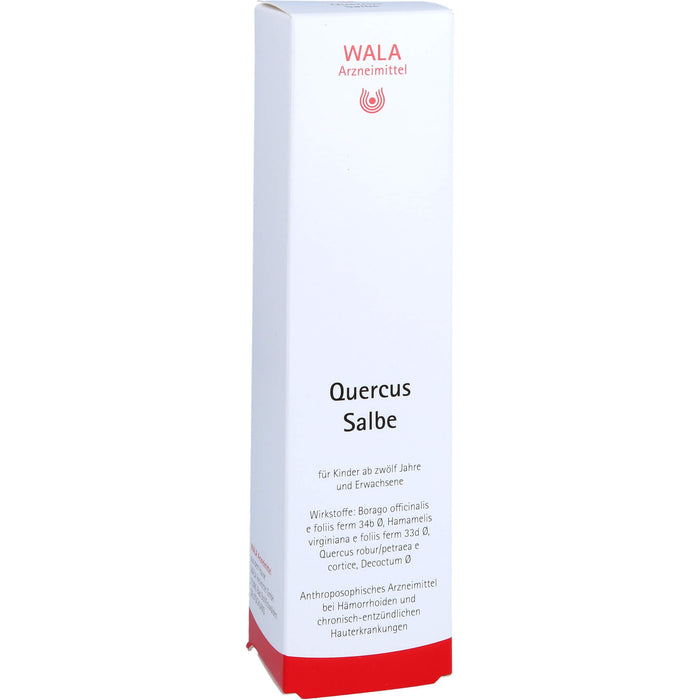 WALA Quercus Salbe bei Hämorrhoiden und chronisch-entzündlichen Darmerkrankungen, 100 g Ointment