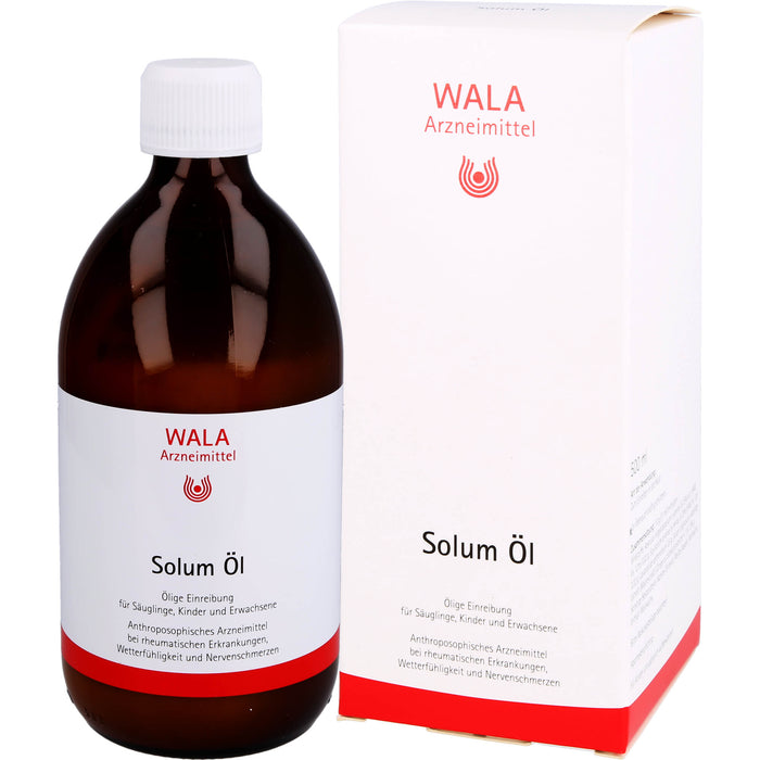 WALA Solum Öl Ölige Einreibung, 500 ml Oil